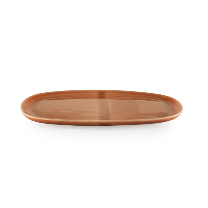 Heirol x Nosse Svelte プレート oval 25 cm, Terracotta Heirol