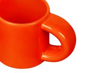 Bronto エスプレッソカップ 10 cl 4個 - Orange - Hem