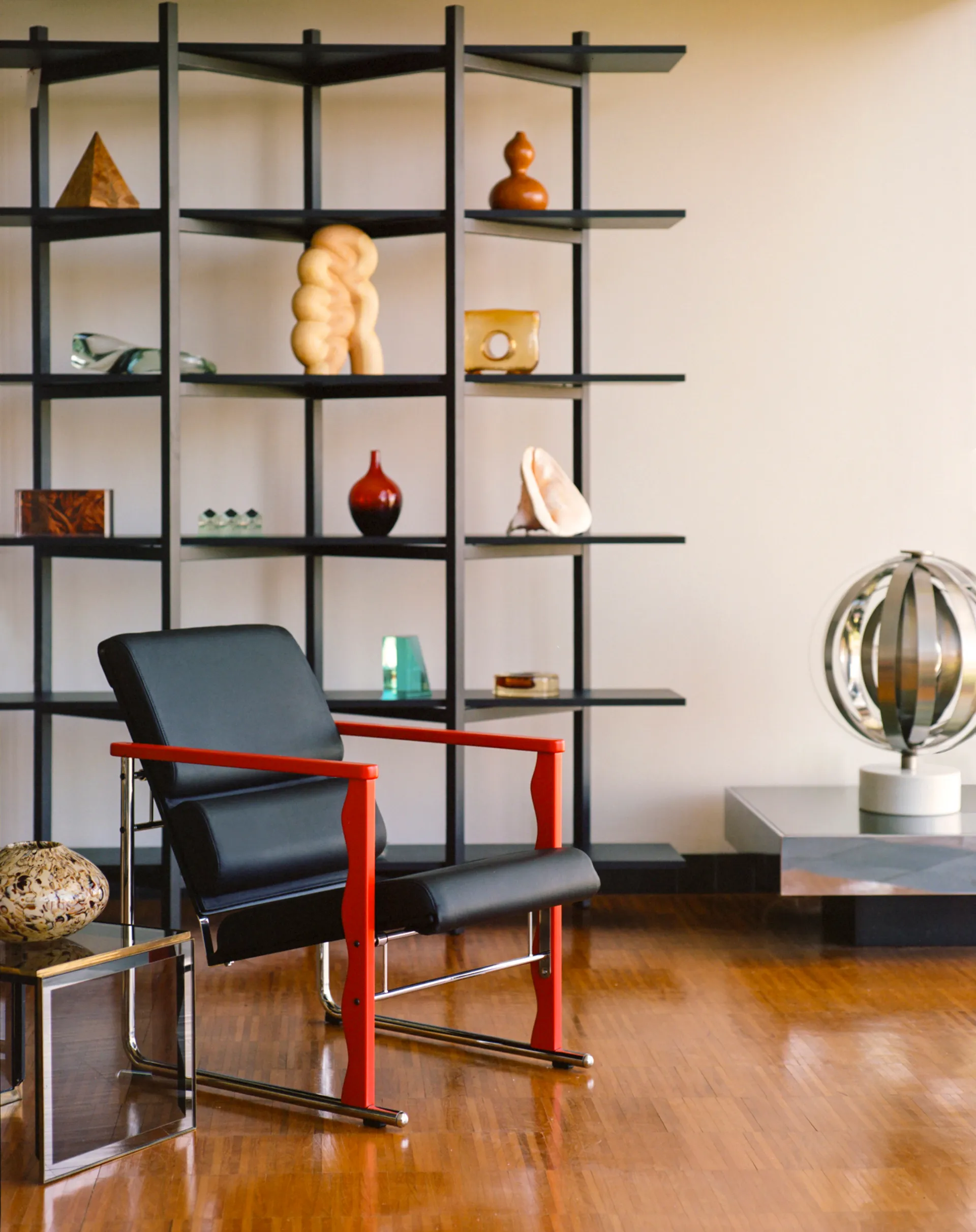 Experiment 501 ラウンジチェア, Green-black Hem