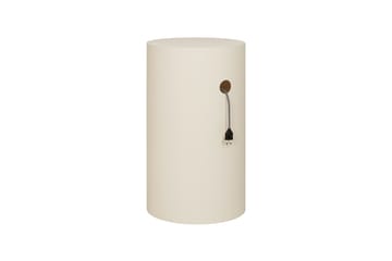 Hide ペデスタル Ø38x68 cm - Light ivory textured - Hem