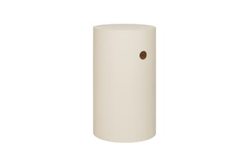 Hide ペデスタル Ø38x68 cm - Light ivory textured - Hem