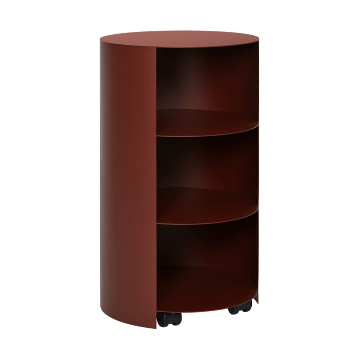 Hide ペデスタル Ø38x68 cm - Red brown textured - Hem