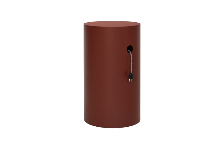 Hide ペデスタル Ø38x68 cm, Red brown textured Hem
