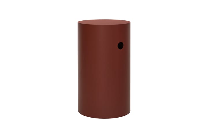 Hide ペデスタル Ø38x68 cm, Red brown textured Hem
