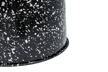 Last スツール Ø32x44 cm - Black-white splatter - Hem