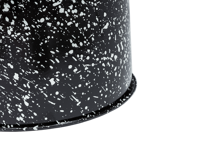 Last スツール Ø32x44 cm, Black-white splatter Hem