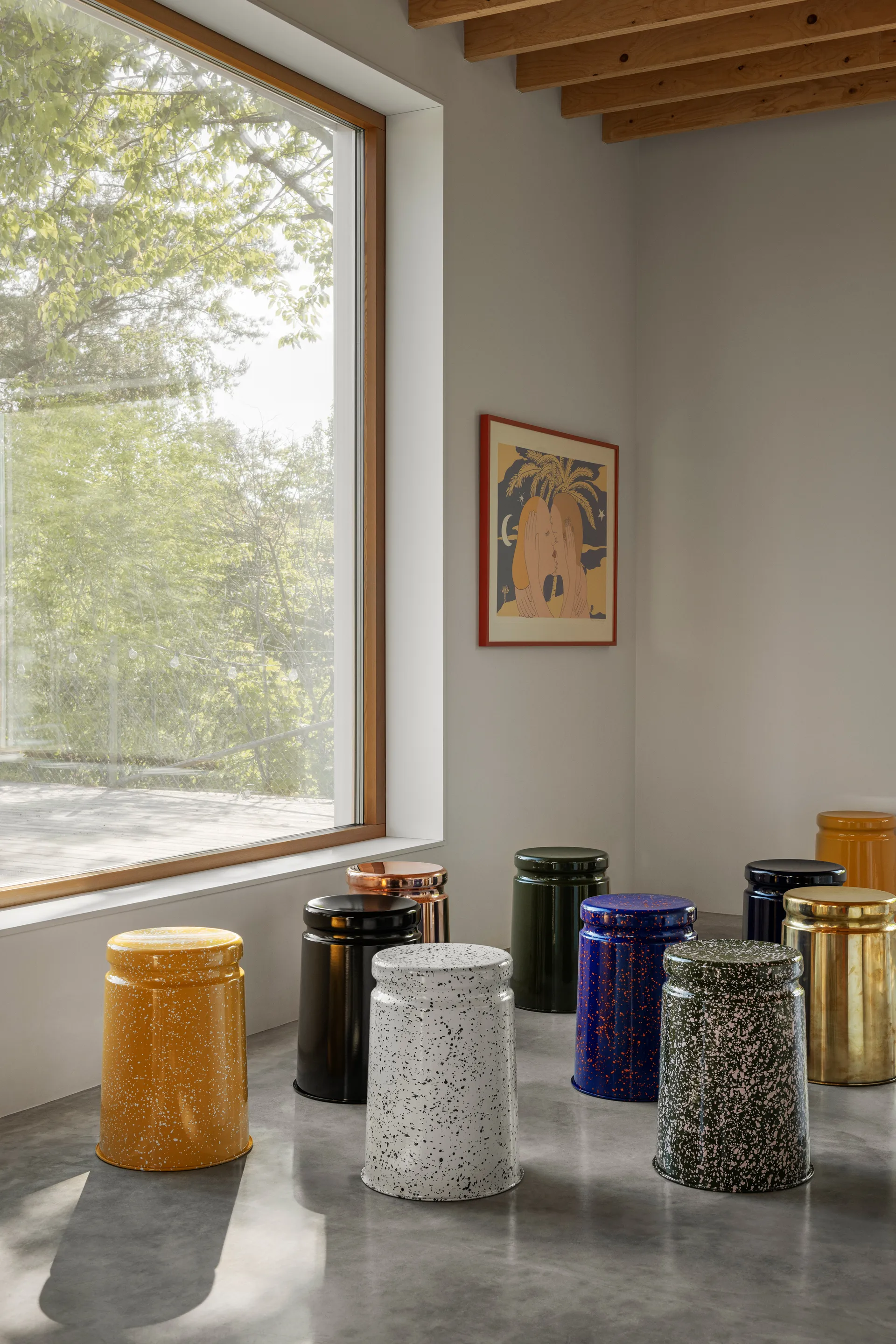 Last スツール Ø32x44 cm, Copper Hem