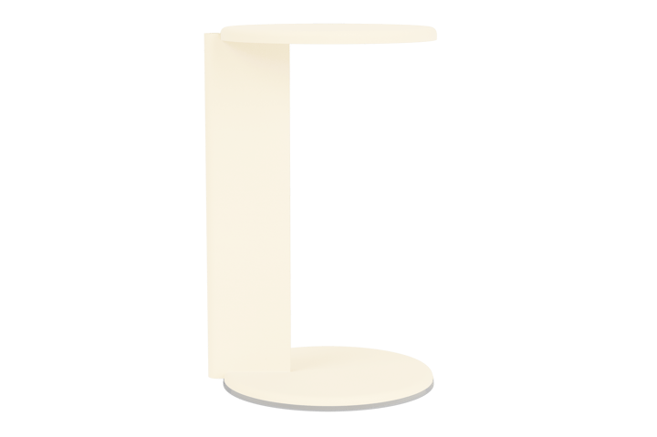 Lolly サイドテーブル 56 cm, Cream matte Hem