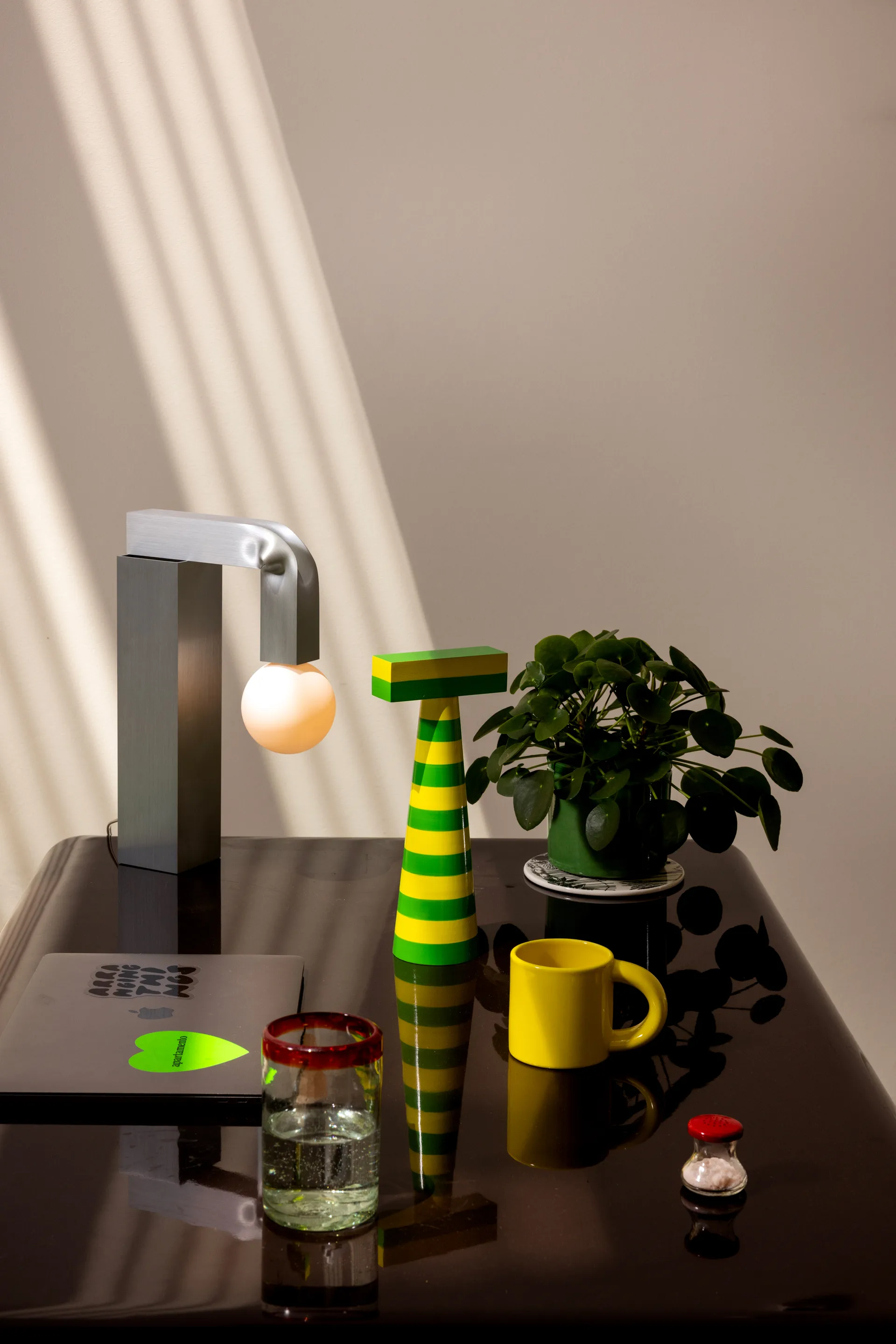 Molino Horizontal ソルト & ペッパーミル 29 cm, Green-yellow Hem