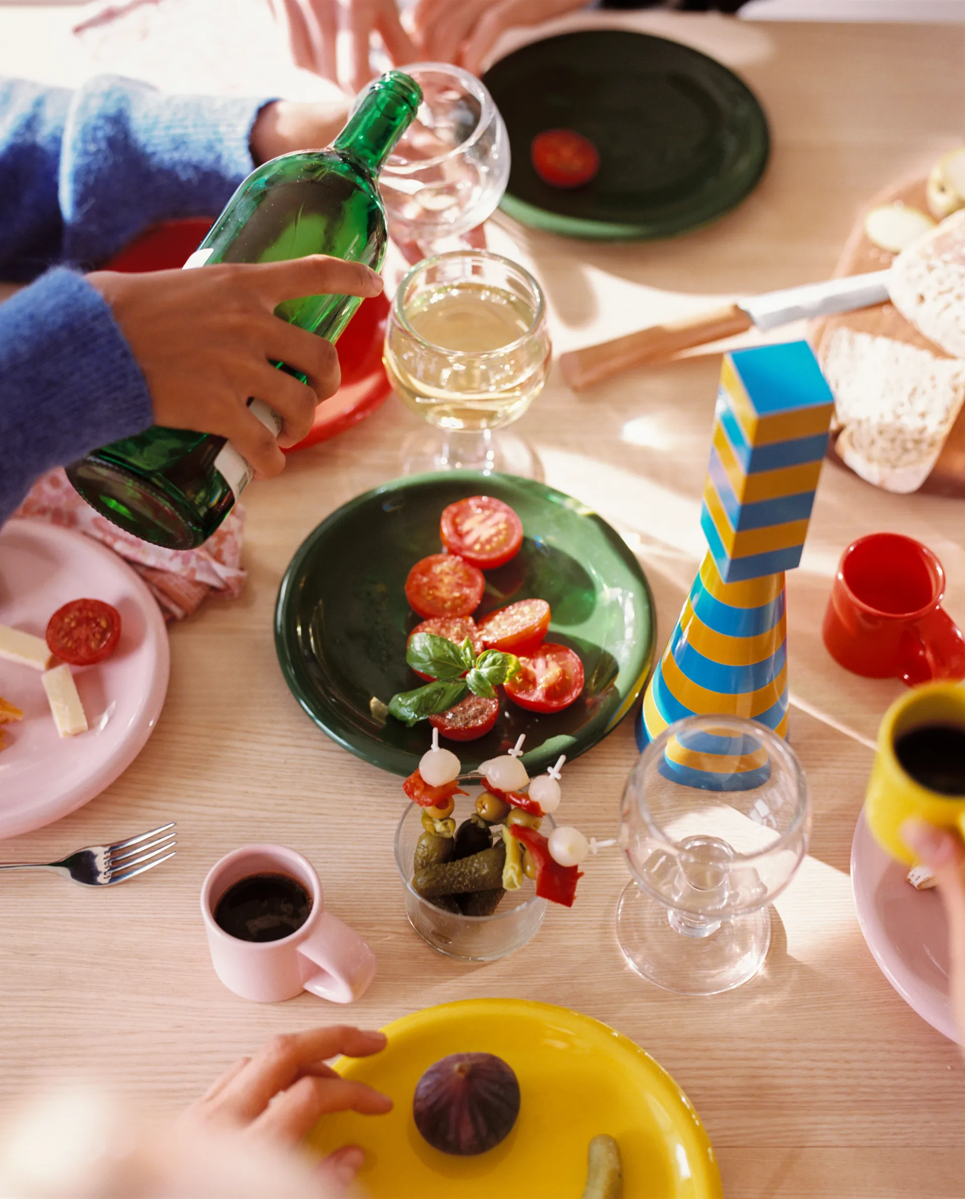 Molino Vertical ソルト & ペッパーミル 29 cm, Honey-blue Hem