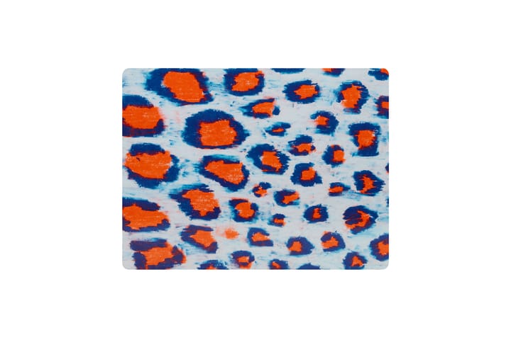 Monster ランチョンマット 30x40 cm 2枚, Coral-white-ultramarine blue Hem