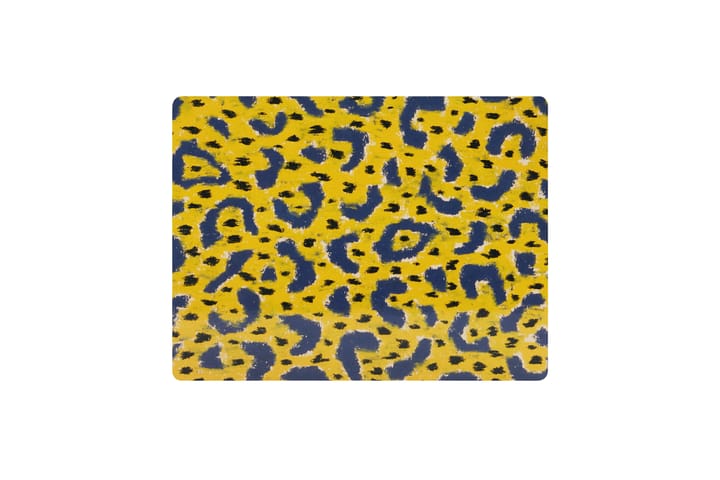Monster ランチョンマット 30x40 cm 2枚, Ochre yellow-grey-black Hem