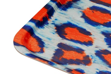 Monster トレイ ミディアム 37x53 cm - Coral-white-ultramarine blue - Hem