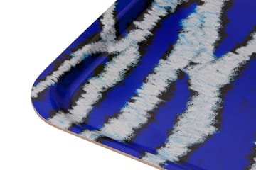 Monster トレイ ミディアム 37x53 cm - Ultramarine blue-white - Hem