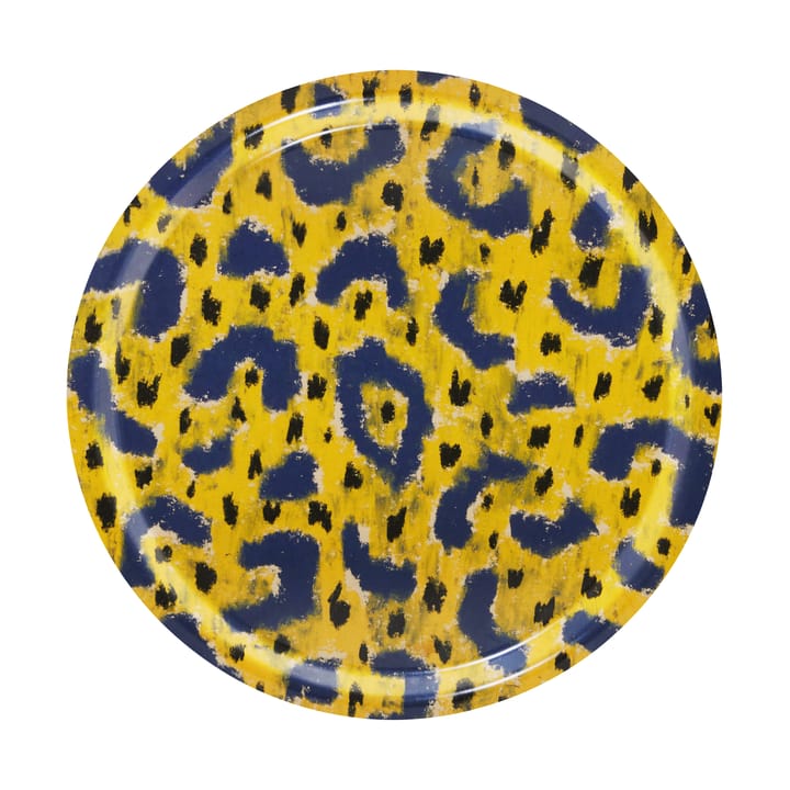 Monster トレイ ミディアム Ø49 cm - Ochre yellow-grey-black - Hem