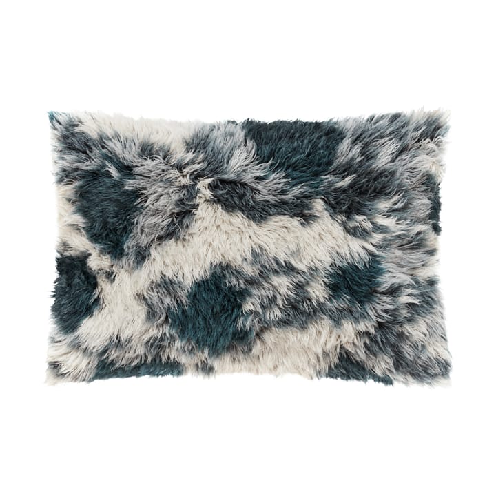 Monster クッション L 40x60 cm - Dark teal-off white - Hem