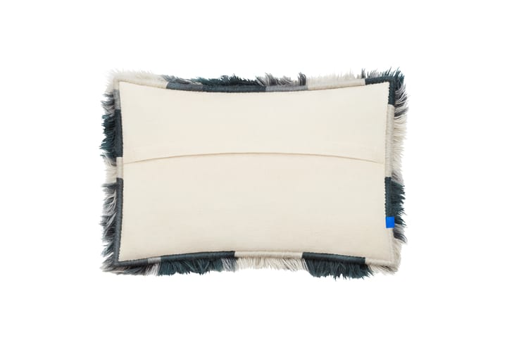 Monster クッション L 40x60 cm, Dark teal-off white Hem