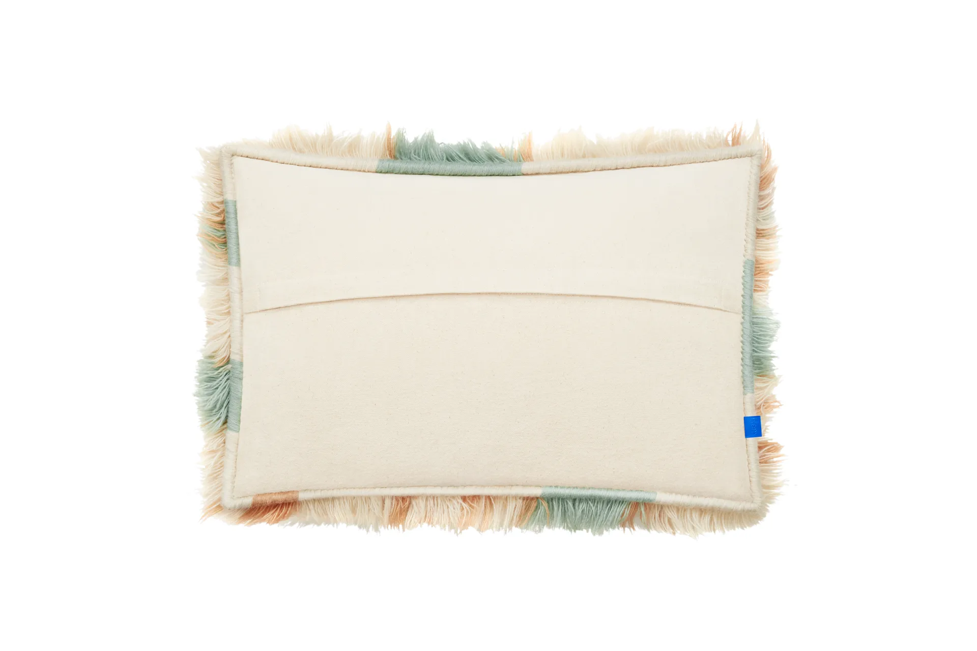 Monster クッション L 40x60 cm, Turquoise-peach Hem