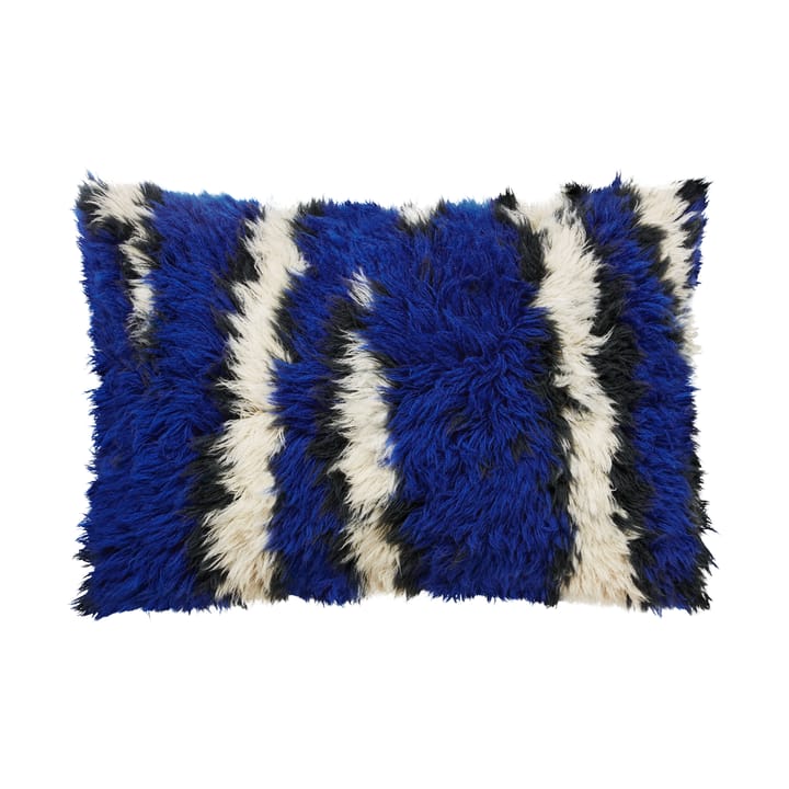 Monster クッション L 40x60 cm - Ultramarine blue-off white - Hem