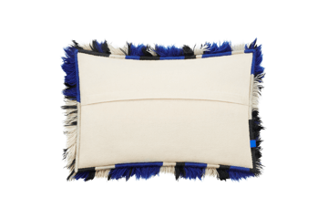 Monster クッション L 40x60 cm - Ultramarine blue-off white - Hem