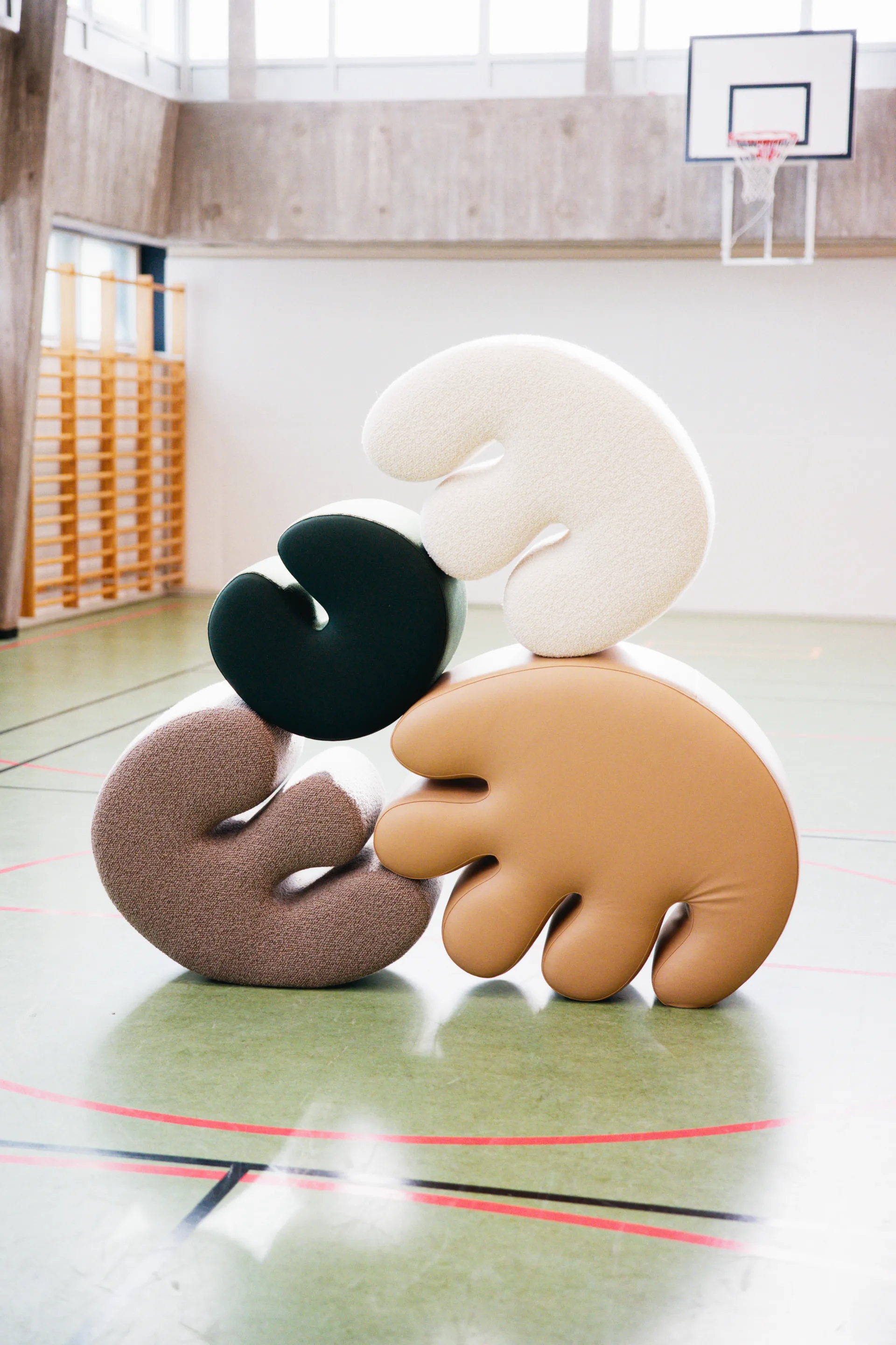 Palma プーフ ミディアム 70x92 cm, Pebble Hem