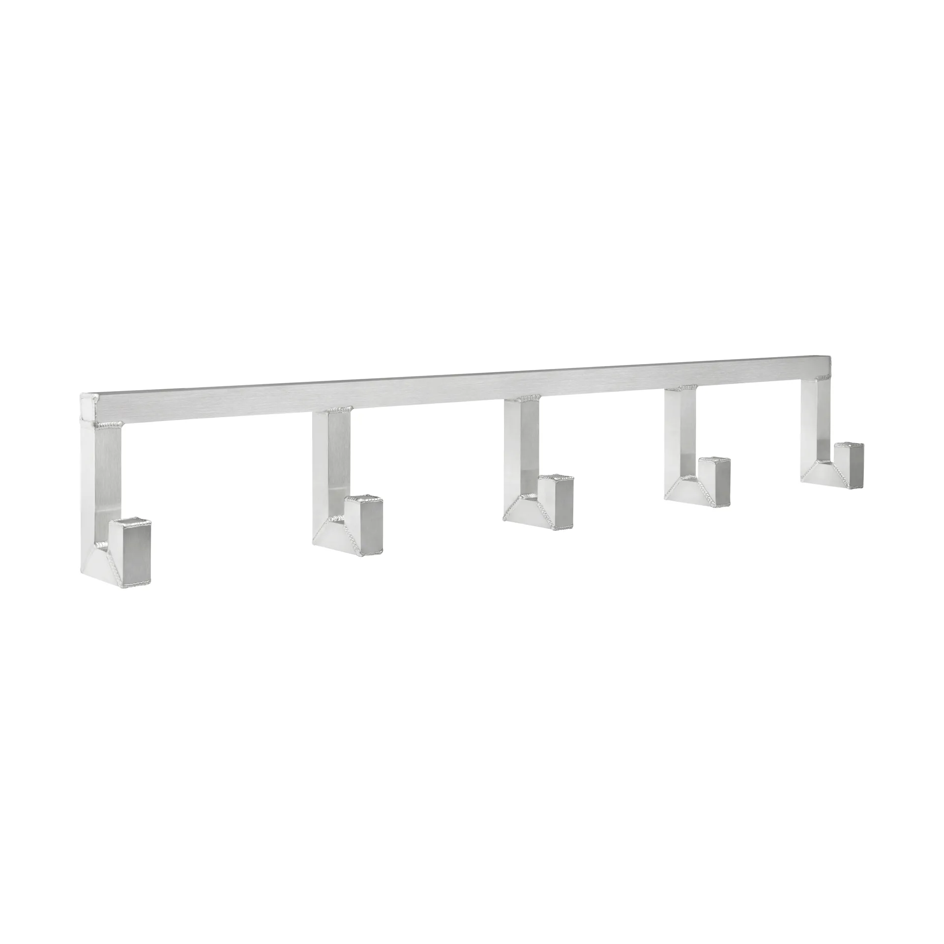 Tig Quintuple フック 115 cm, Brushed aluminum Hem