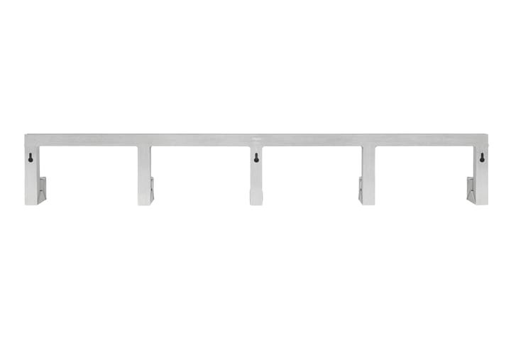 Tig Quintuple フック 115 cm, Brushed aluminum Hem