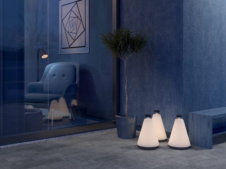 Buoy ポータブルテーブルランプ, grey Herstal | ハースタル