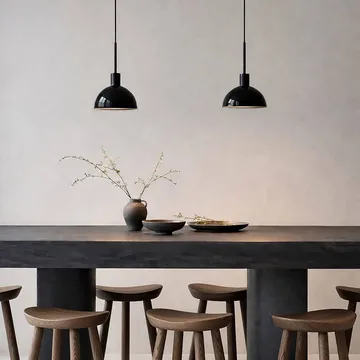 Vienda ペンダントランプ - Glossy black - Herstal | ハースタル