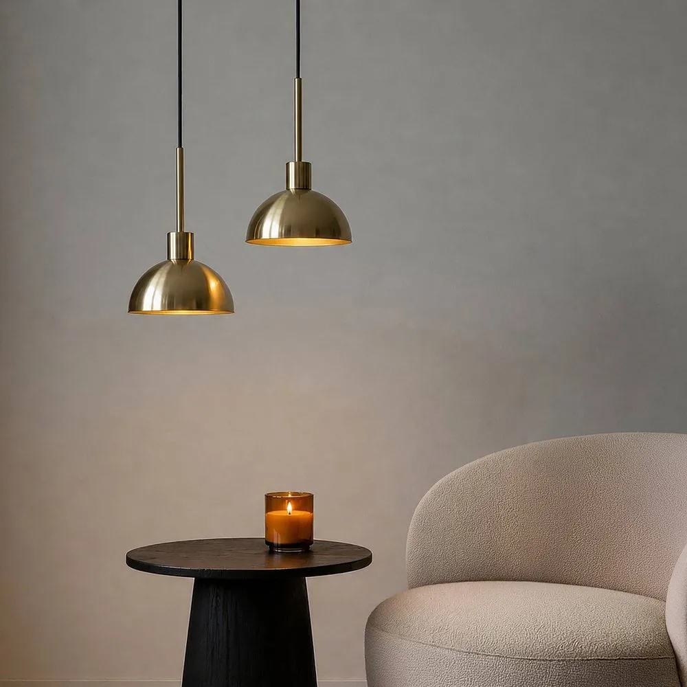 Vienda ペンダントランプ, Satin brass Herstal | ハースタル