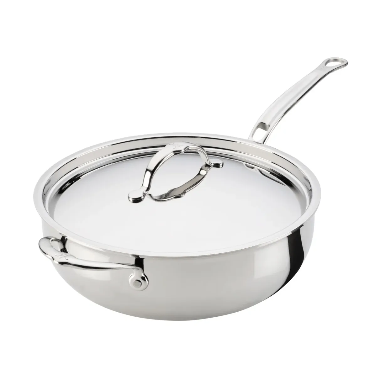 Hestan ProBond Luxe フライパン 蓋付き, Stainless steel, auxiliary handle Hestan