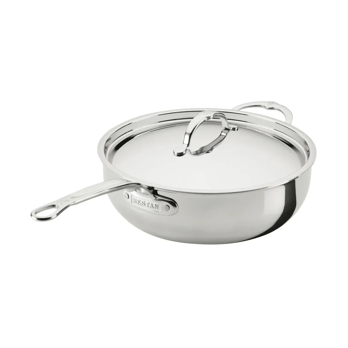 Hestan ProBond Luxe フライパン 蓋付き, Stainless steel, auxiliary handle Hestan