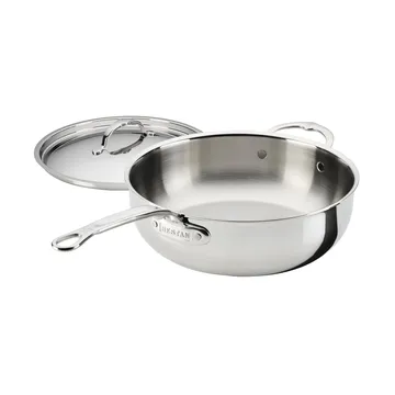Hestan ProBond Luxe フライパン 蓋付き - Stainless steel, auxiliary handle - Hestan