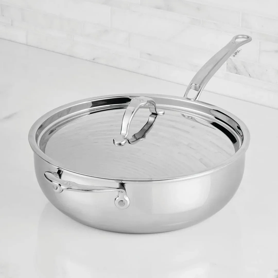 Hestan ProBond Luxe フライパン 蓋付き, Stainless steel, auxiliary handle Hestan