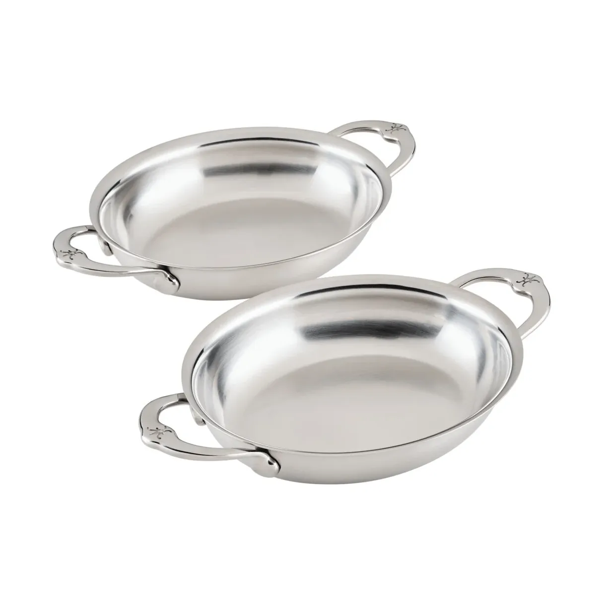 Hestan Provisions 楕円形 グラタン皿, ミニ オープン 2個セット 17 cm Hestan