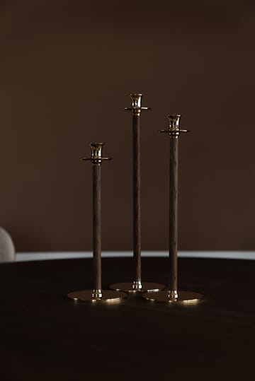Alto Basso キャンドルホルダー 30 cm - Brass - Hilke Collection