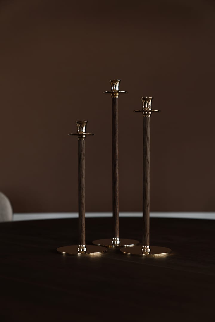 Alto Basso キャンドルホルダー 30 cm, Brass Hilke Collection