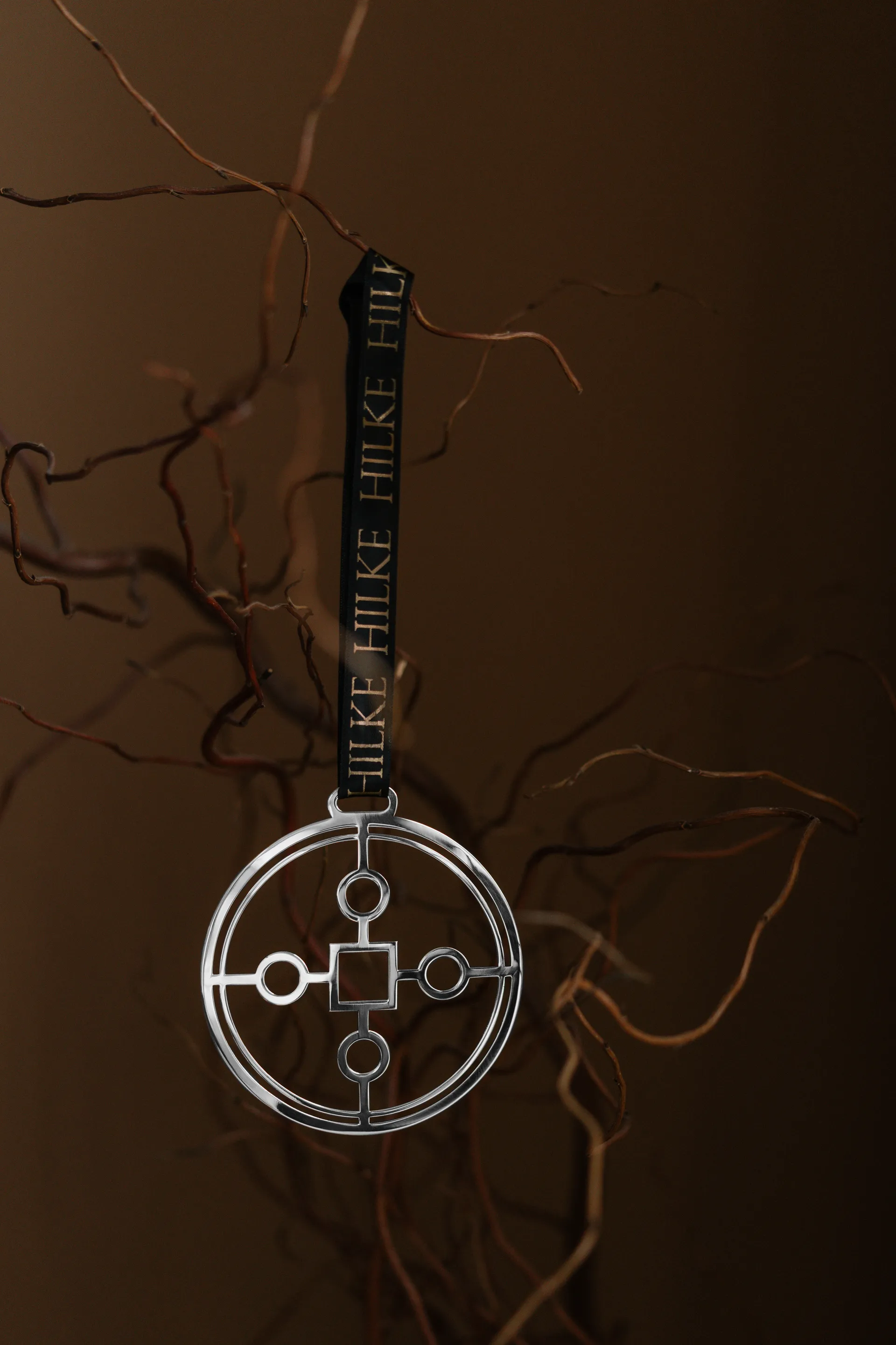 Anima Gemella 1 ツリーオーナメント, Nickel-plated brass Hilke Collection