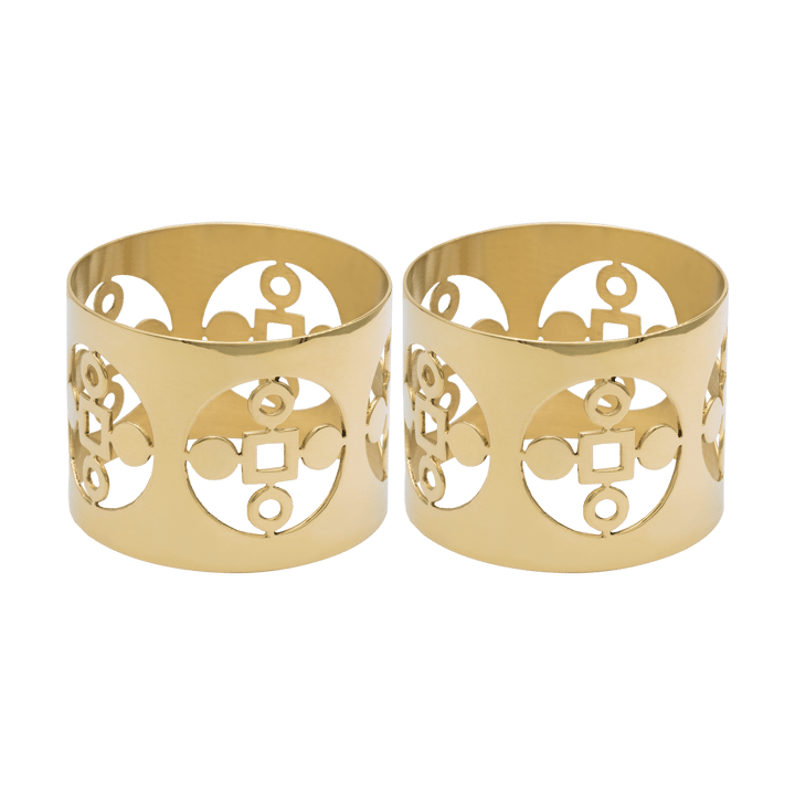 Anima Gemella ナプキ��ンリング 2個セット - Brass - Hilke Collection