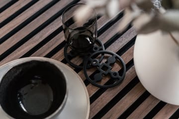 Anima Gemella コースター 4パック - Black - Hilke Collection
