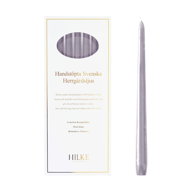 Herrgårdsljus キャンドル 30 cm 6本, Blueberry Hilke Collection