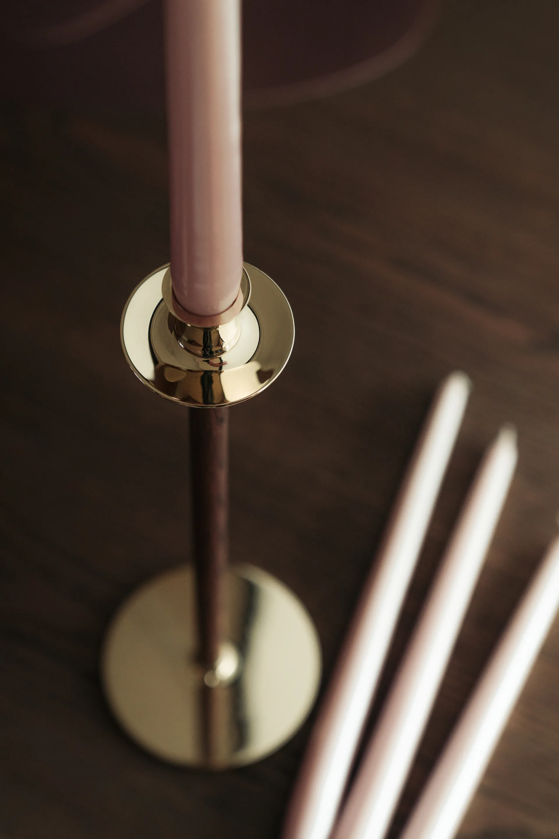 Herrgårdsljus キャンドル 30 cm 6本, Dusty pink pearl Hilke Collection