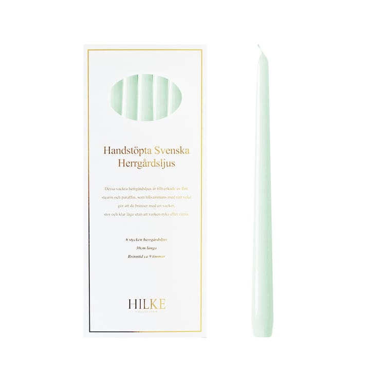 Herrgårdsljus キャンドル 30 cm 6本, Eucalyptus Hilke Collection