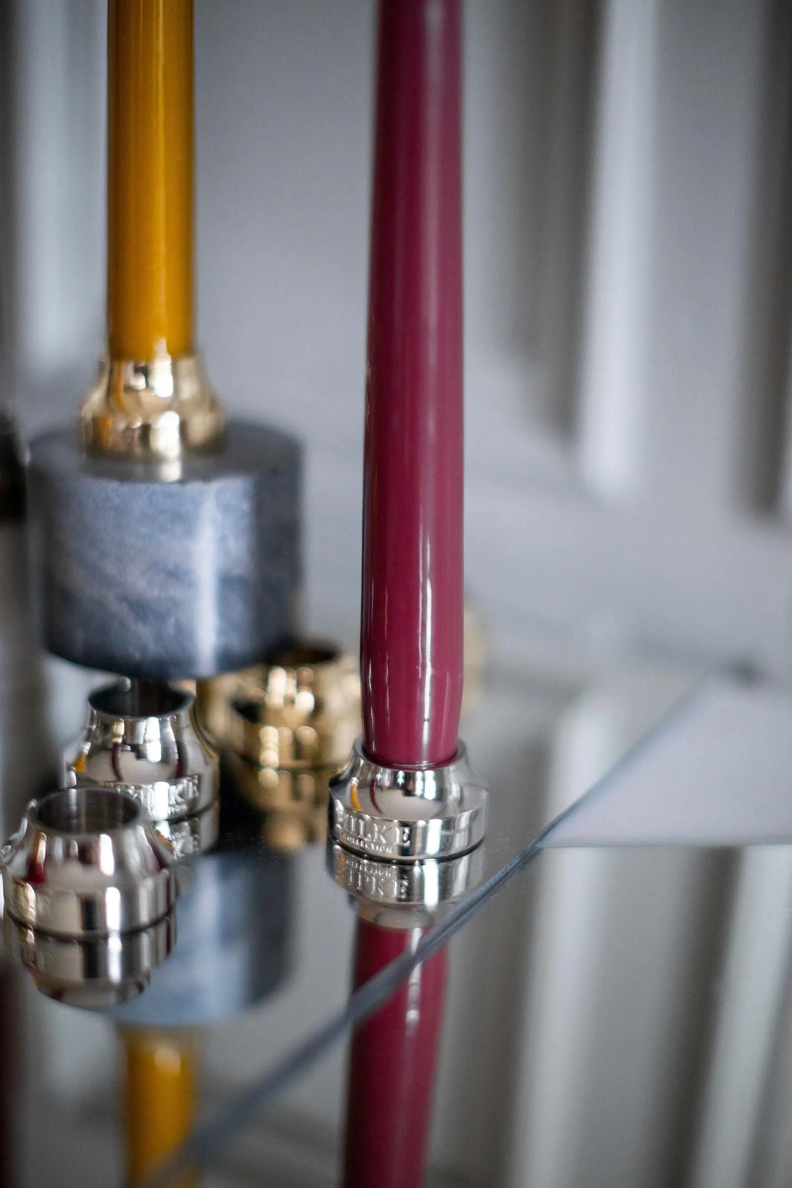 Herrgårdsljus キャンドル 30 cm 6本, Old pink Hilke Collection