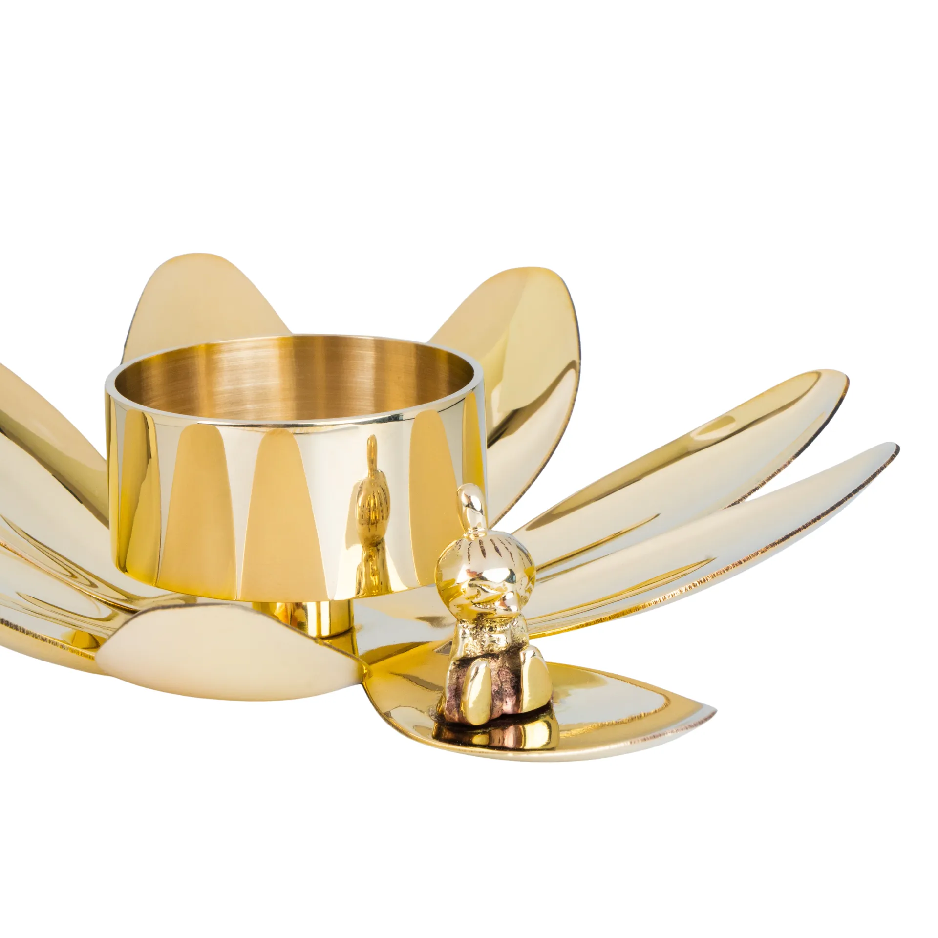 Hilke X ムーミン リトルミィ キャンドルホルダー, Brass Hilke Collection