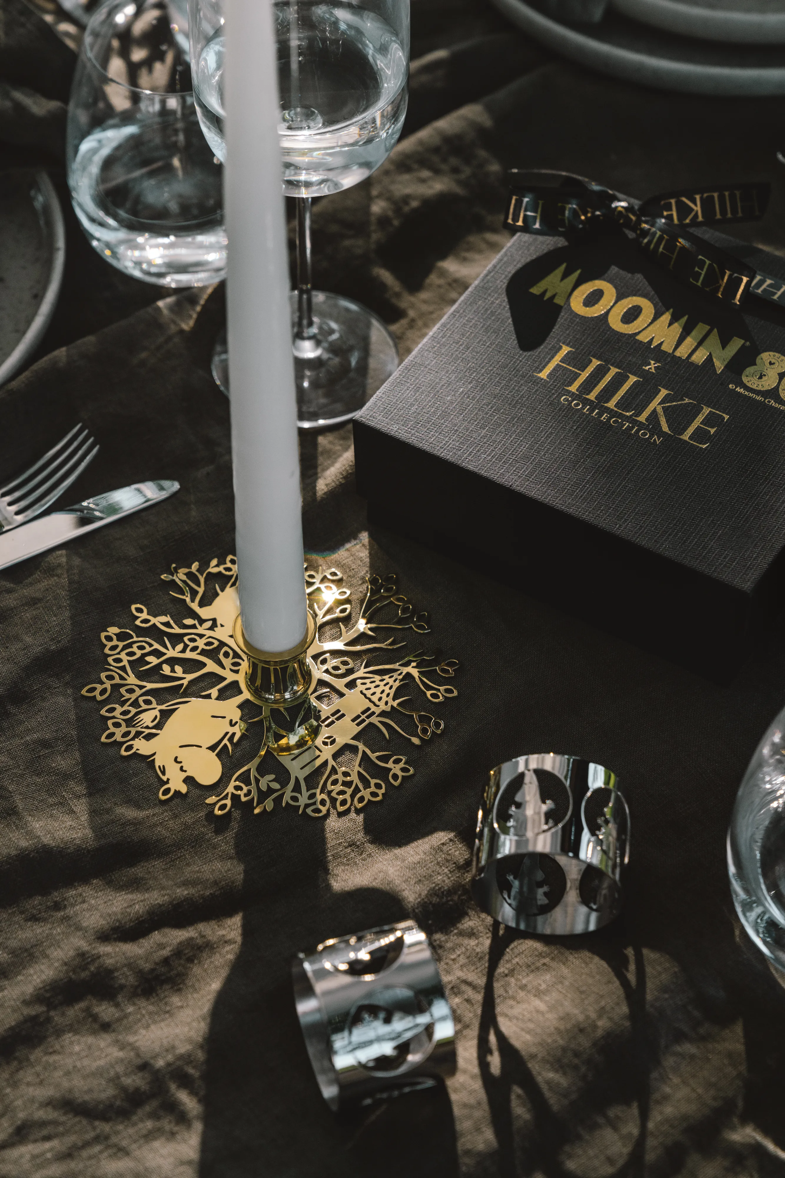 Hilke Collection からのHilke X Moomin No.1 キャンドルホルダー