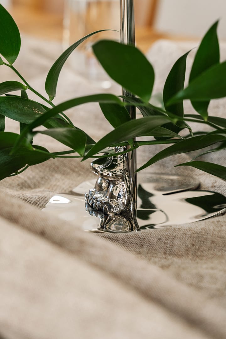 Hilke X ムーミン リトルミィ キャンドルホルダー, Nickel-plated brass Hilke Collection
