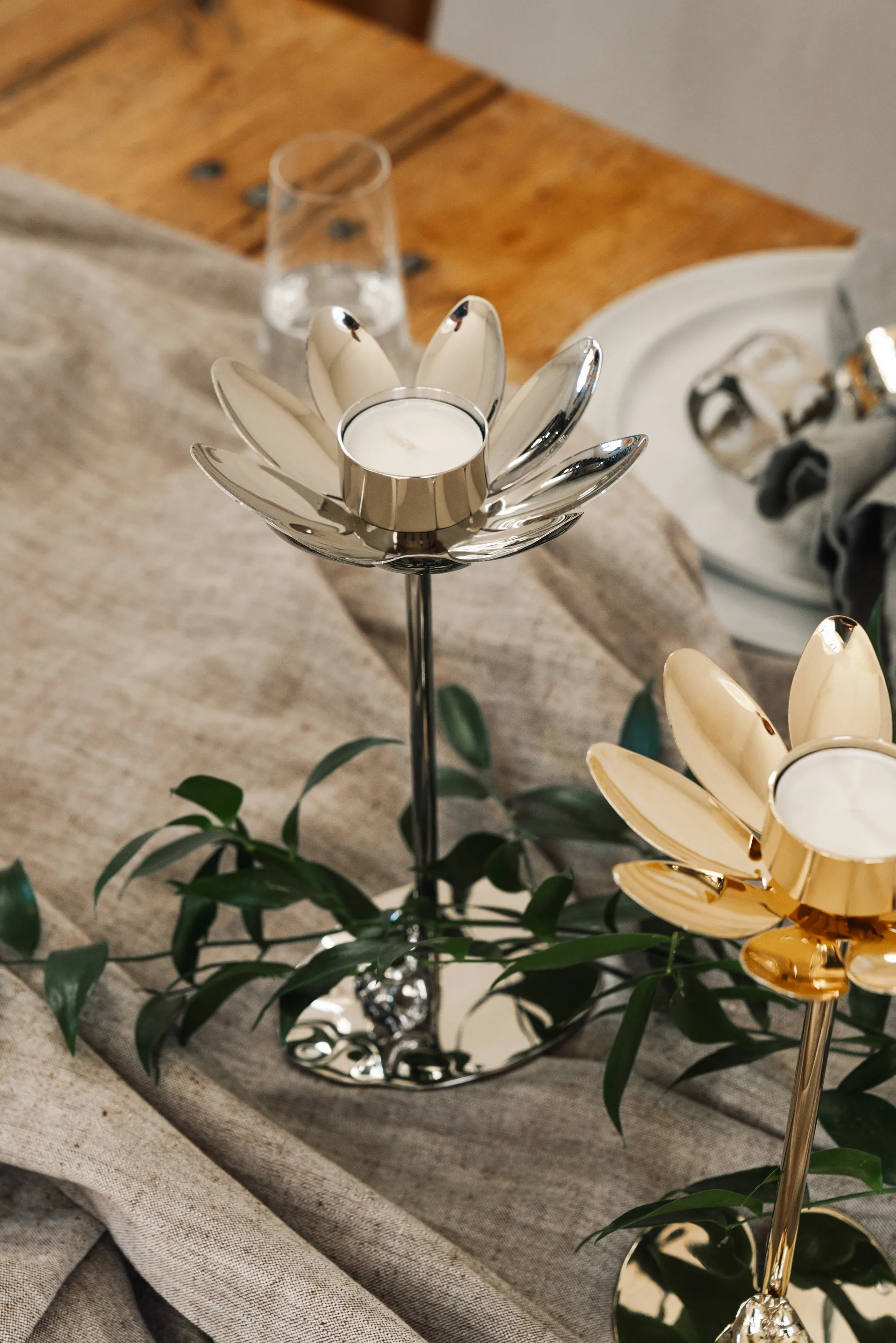 Hilke X ムーミン & スノークのおじょうさん, Nickel-plated brass Hilke Collection