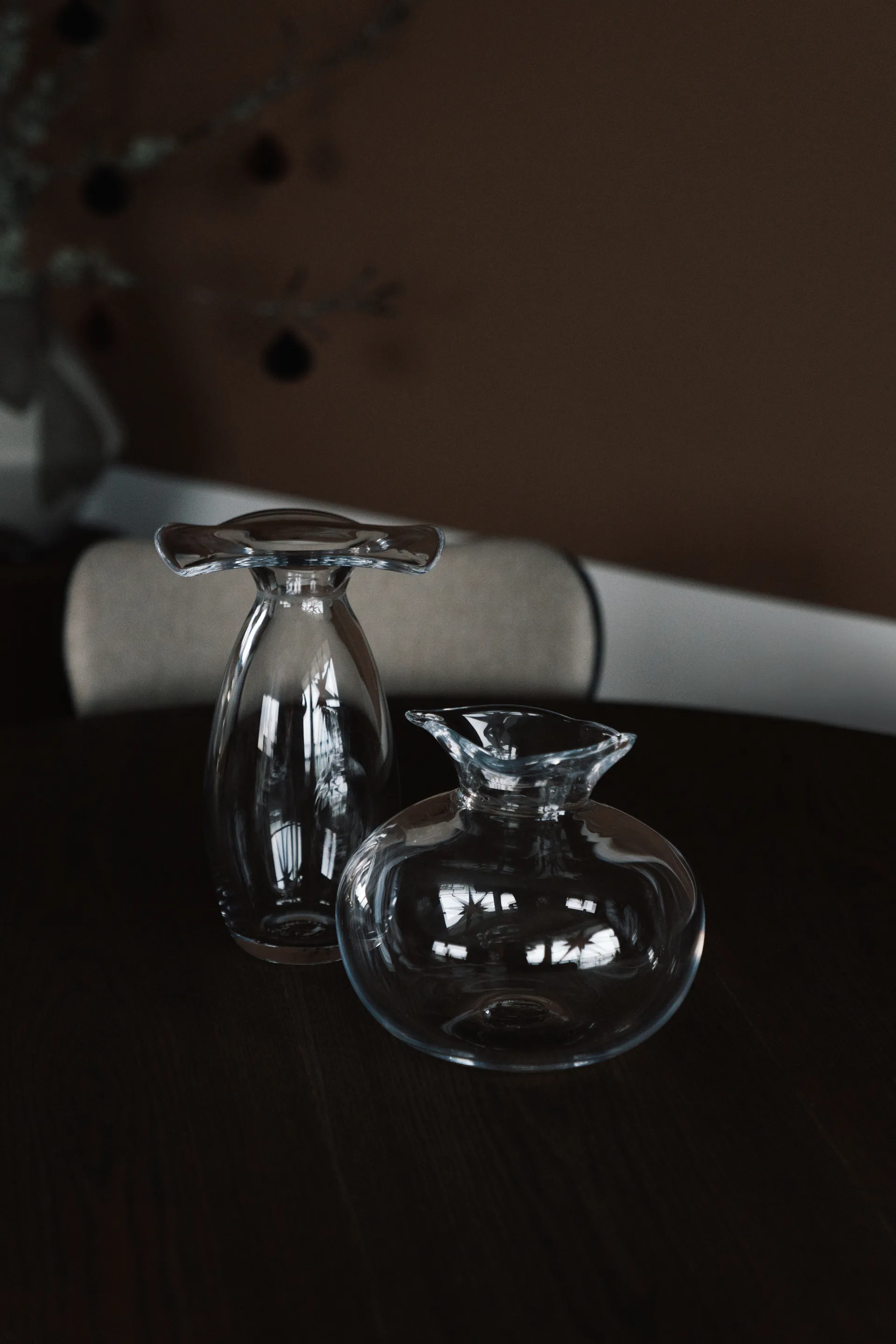 Hilke X Skruf Loto 花瓶, Clear Hilke Collection