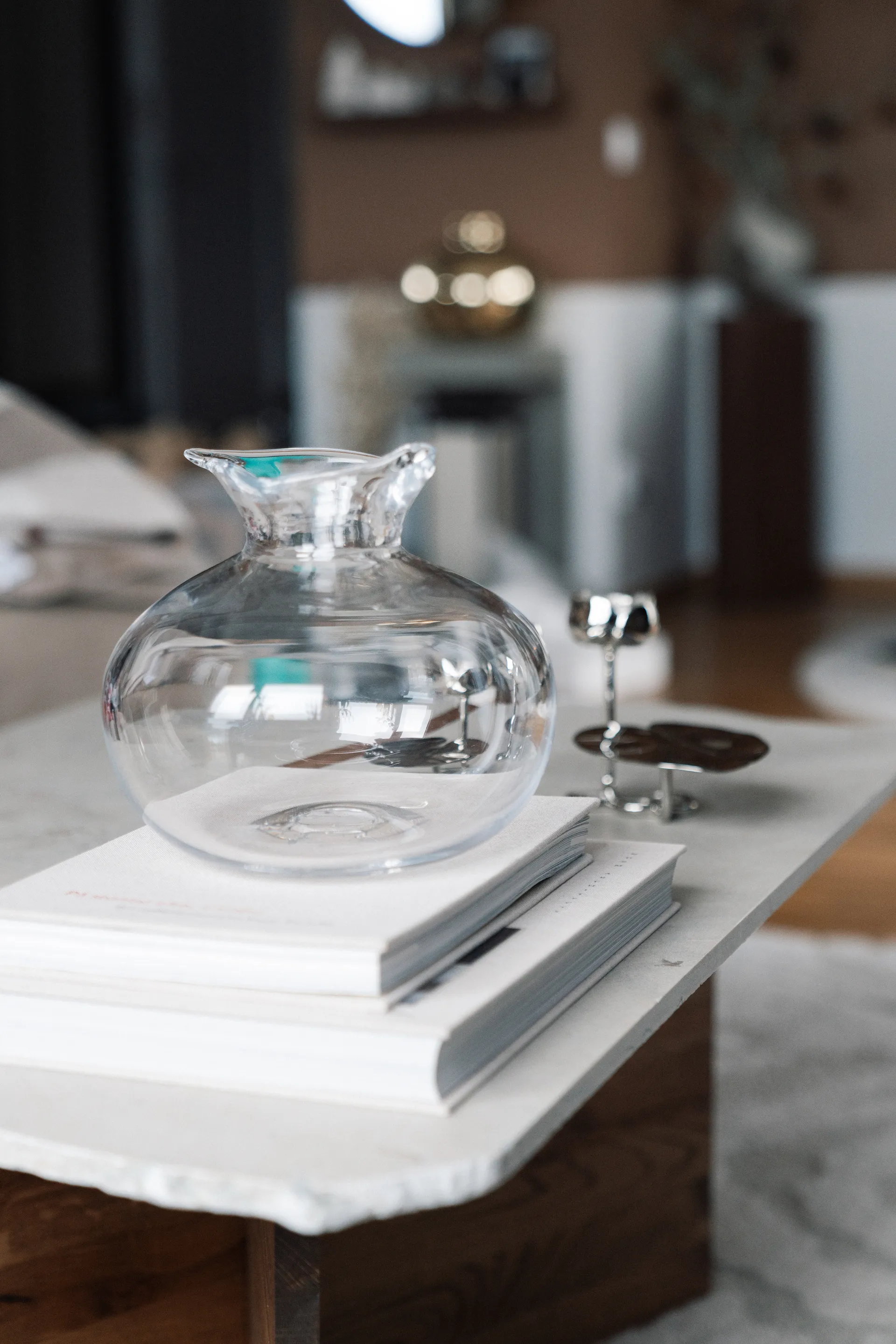 Hilke X Skruf Perla 花瓶, Clear Hilke Collection